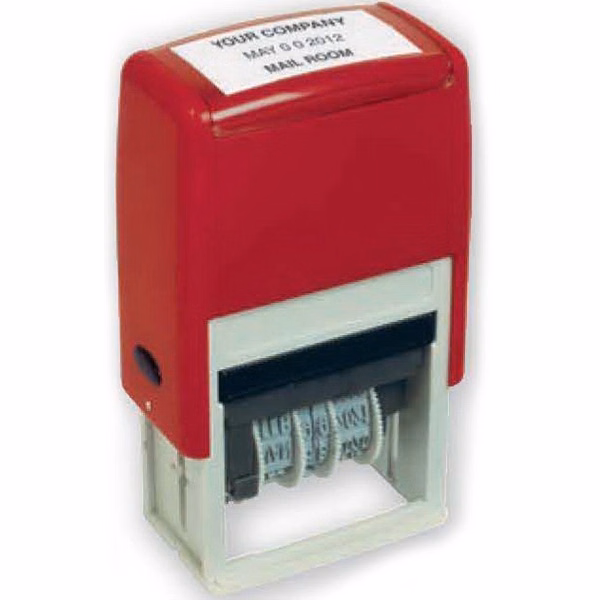 Stamp, Self-Inking Plastic Dater - One Color