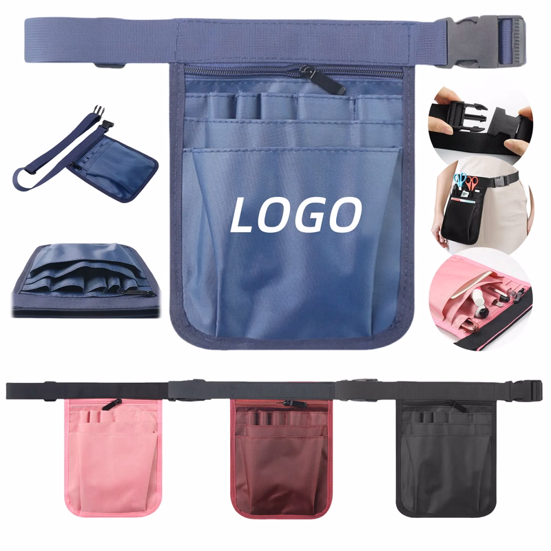 Multi-Pocket Nurse Waist Bag For Storing Medical Tools