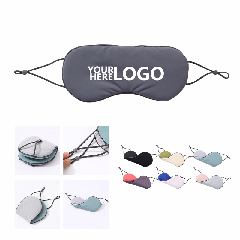 Adjustable Polyamide and Cotton Sleep Eye Mask