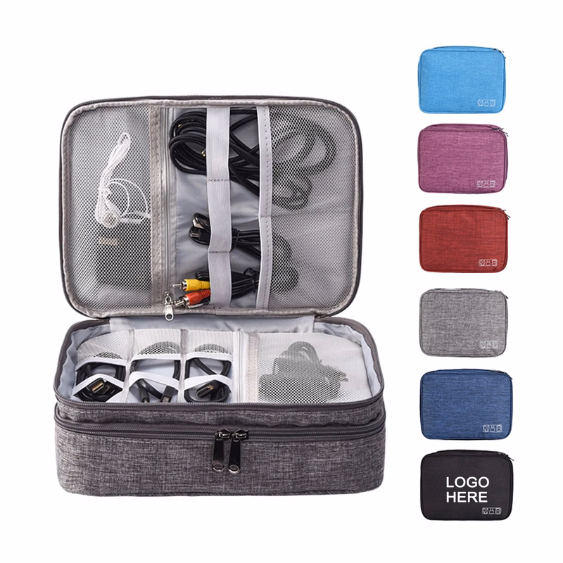 Electronics Organizer Portable Storage Case for Cable