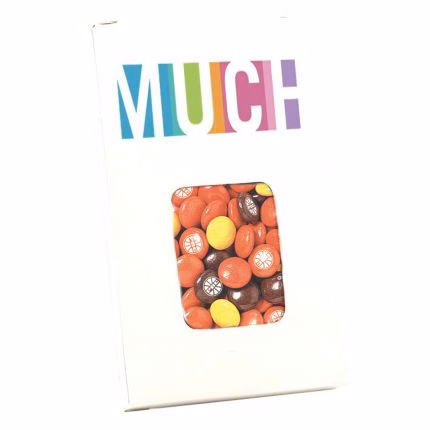 Small Window Box - Imprinted Reese's Pieces