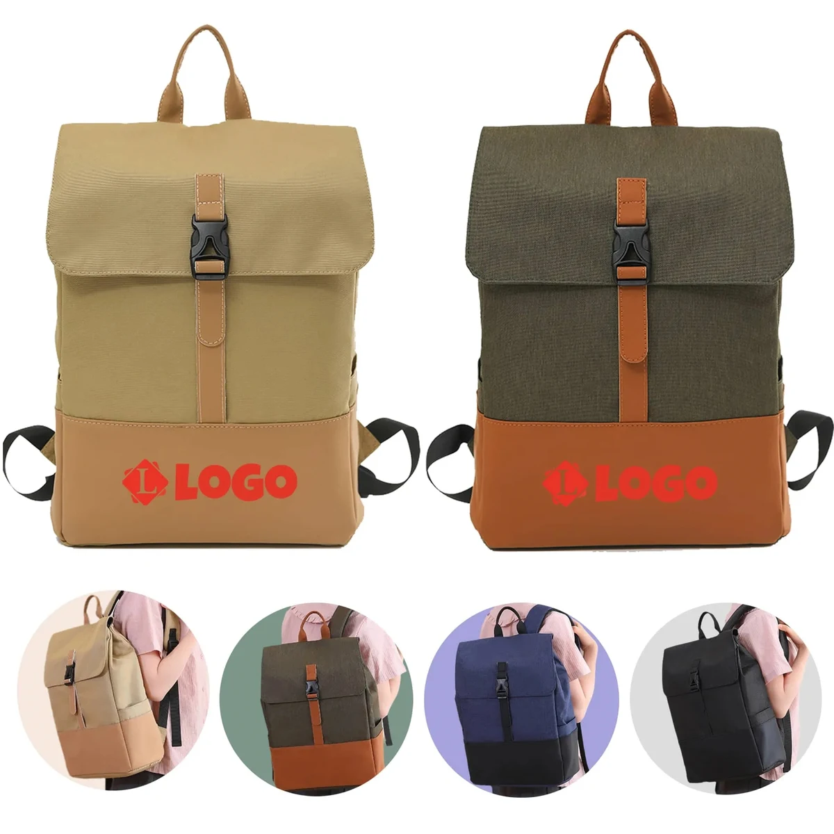 MOQ 30 Custom Stylish Versatile Business Travel Backpack 1