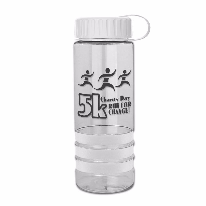 Sergeant Stripe - 24 oz. Tritan Bottle with Tethered and Stripe Bands