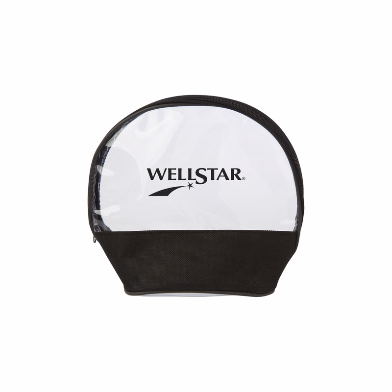 Clear Circular Amenity Bag