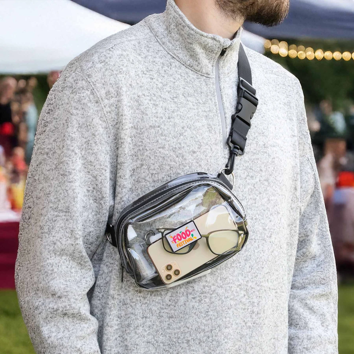 Clear Crossbody Sports Pack 1