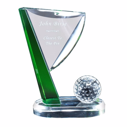 Optical Crystal Golf Award