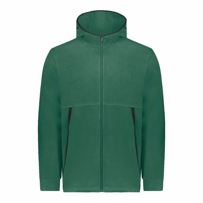 Augusta Sportswear Unisex Eco Revive™ Polar Fleece Hooded Full-Zip Jacket - 6858