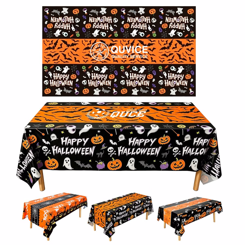 Disposable Halloween Tablecloth
