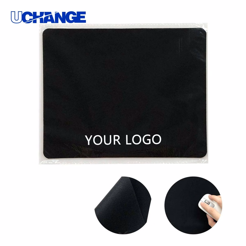 Flexible Rubber Mouse Pad Mat with Smooth Fabric Top