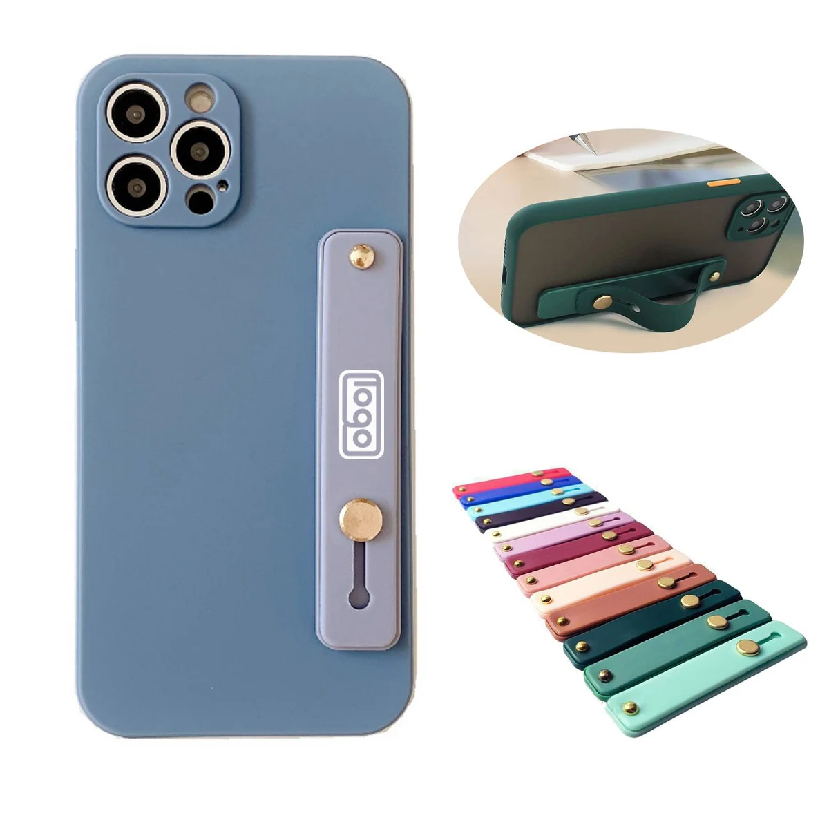 Push Pull Phone Finger Holder Strap 1
