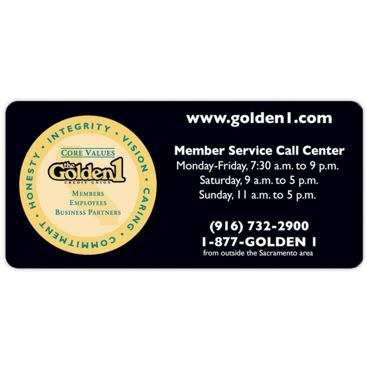 Vinyl Label Full Color (1.75"x3.75") Rectangle 1