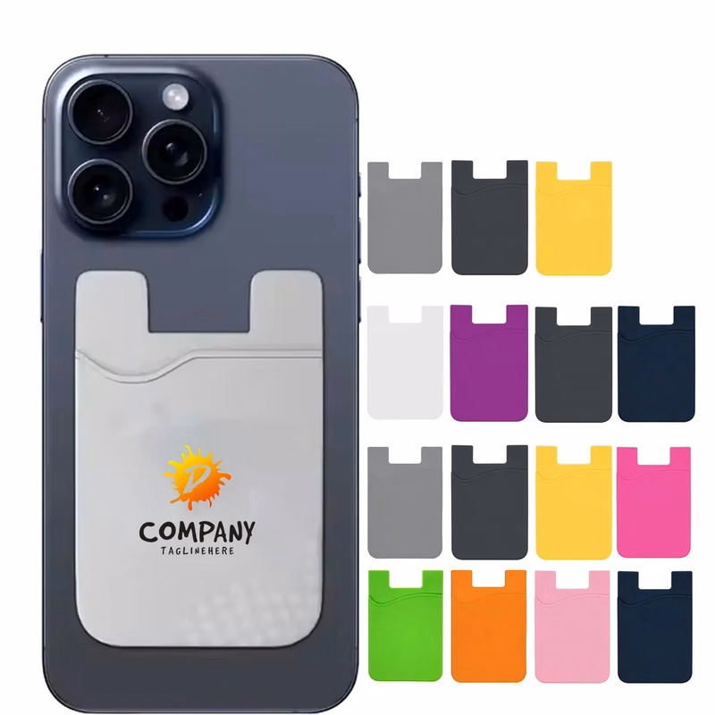 Silicone Card Holder Phone Pocket