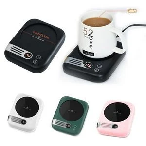 Digital Display Three Temperature Settings Desk Cup Heater 1