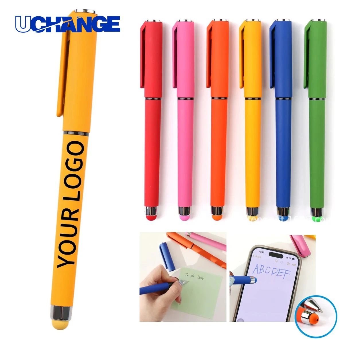 Rainbow Stylus Ballpoint Pen 5.52 Inch 1