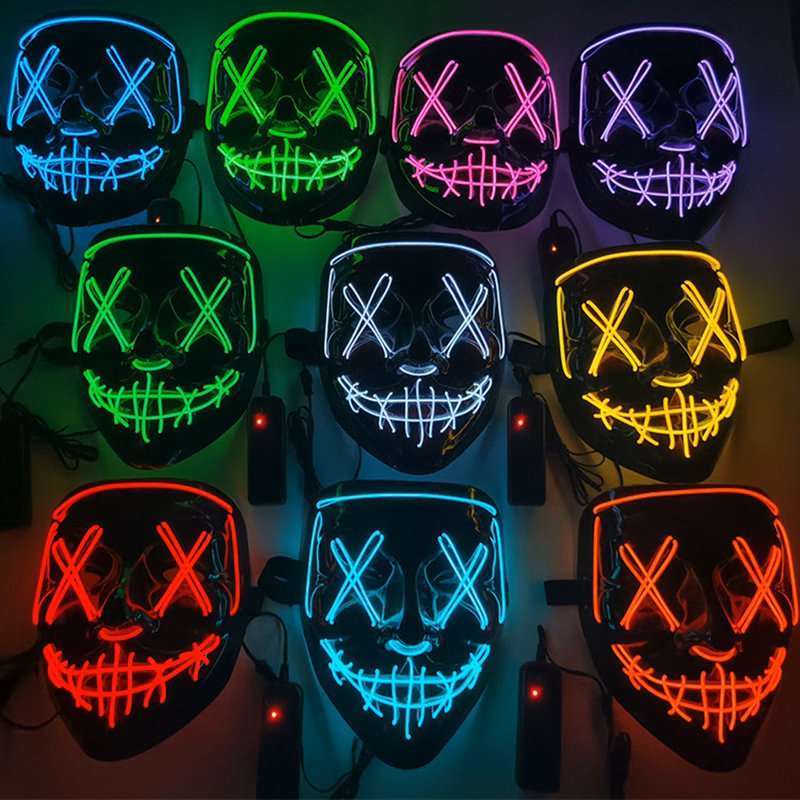 Scary LED Halloween Mask