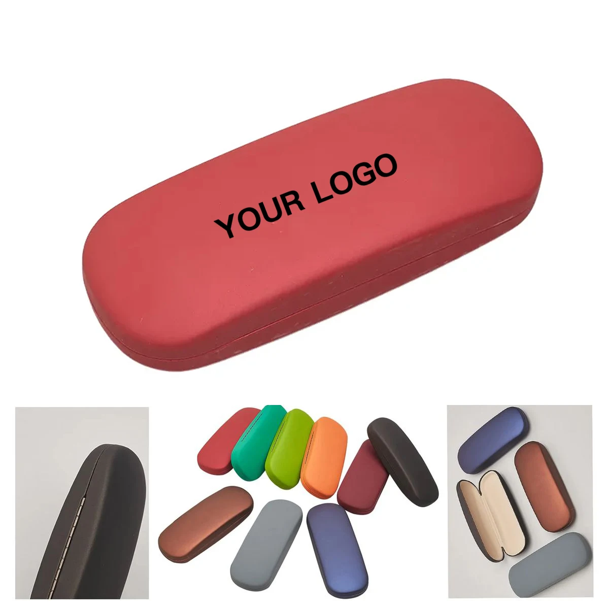 Compact PU Eyeglasses Case for Travel Use 1