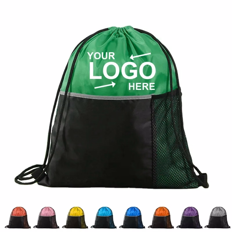 Drawstring Backpack String Bag