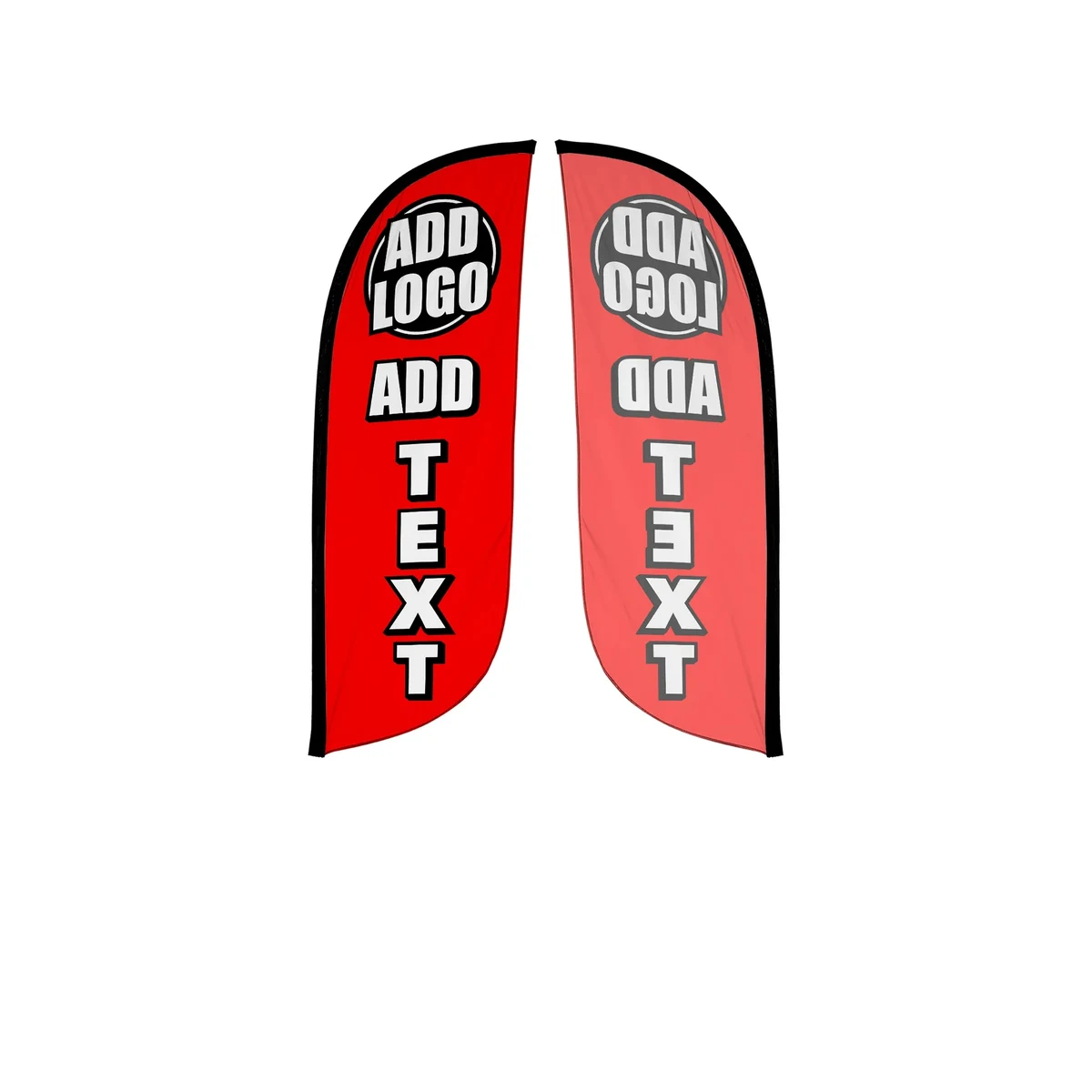 Custom 8ft Feather Flag - Single Sided 1
