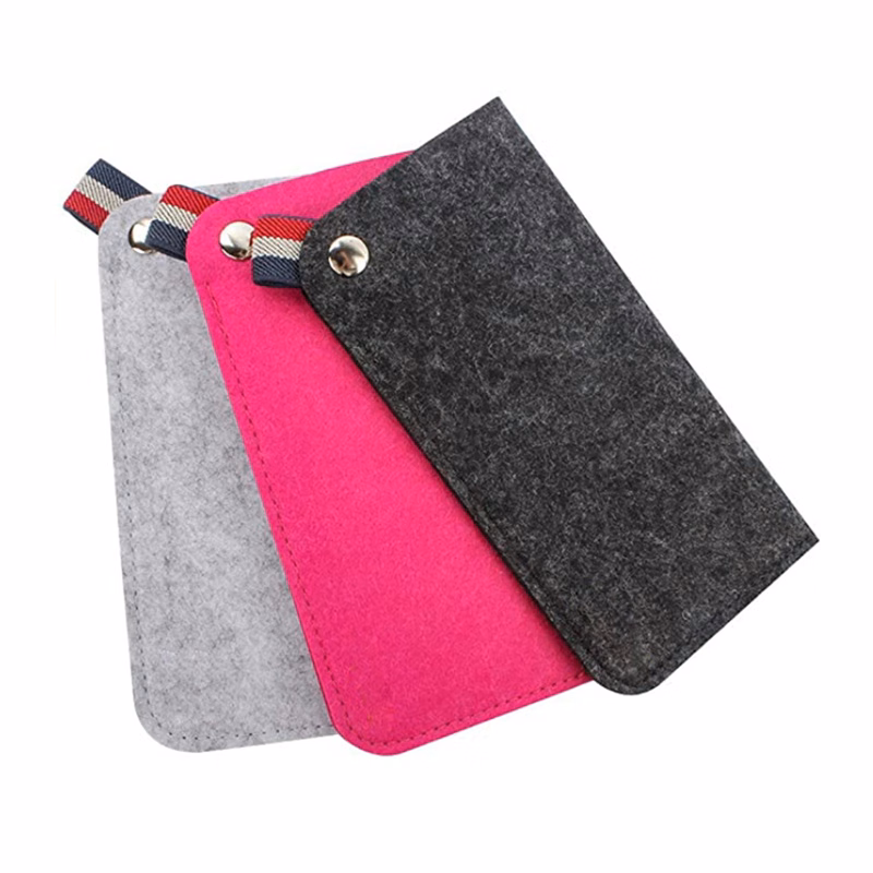 Portable Felt Eyeglasses Cases