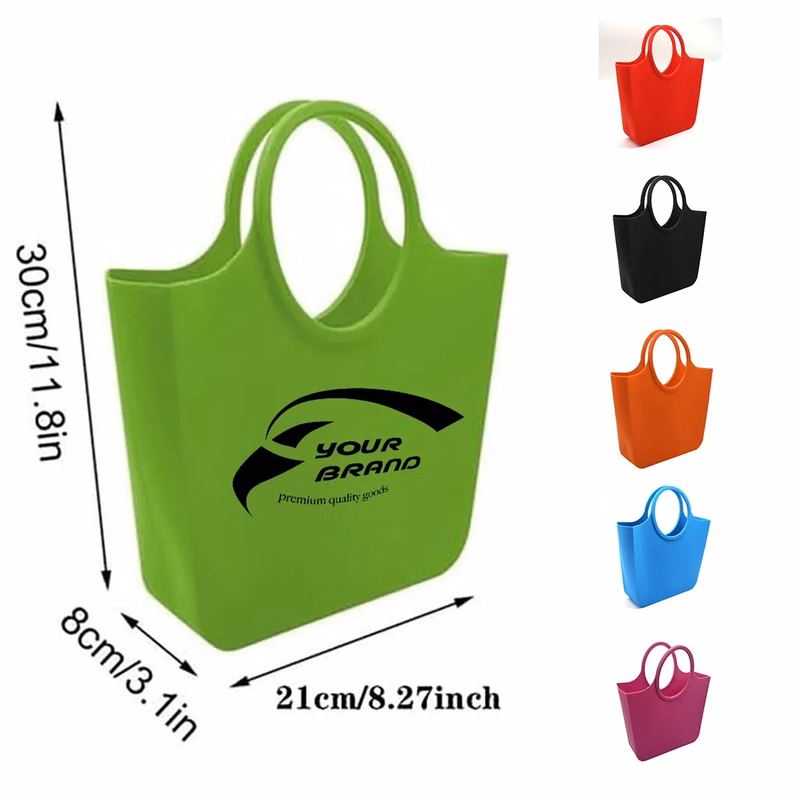 Kitchen Storage Containers Silicone Rubber Tote Bag