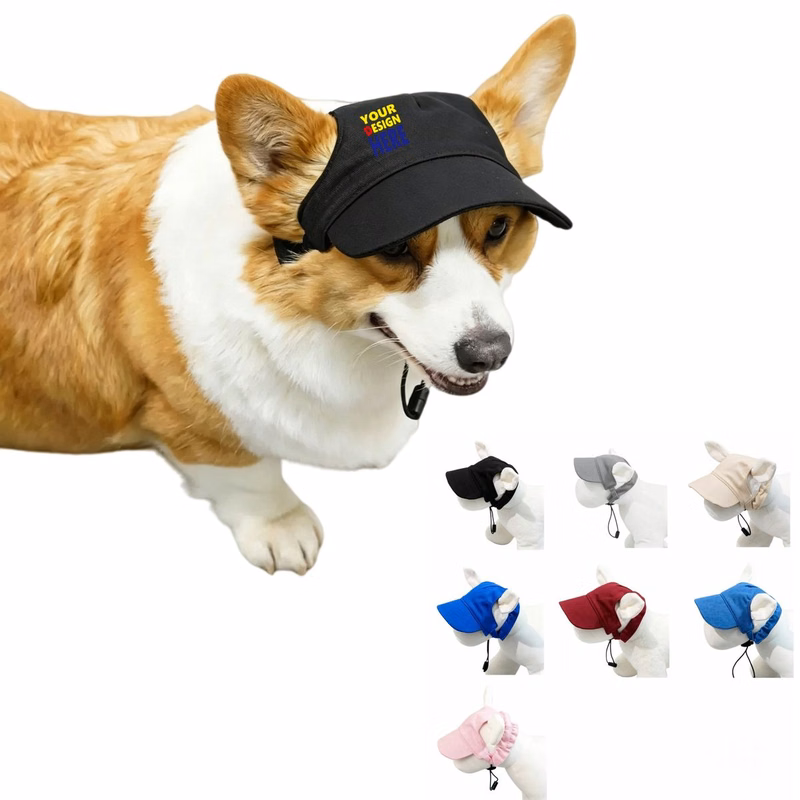 Canvas Pet Baseball Sun Hat