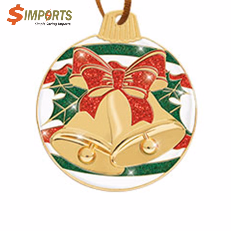 Brass Imitation Cloisonné Medal (Simports)