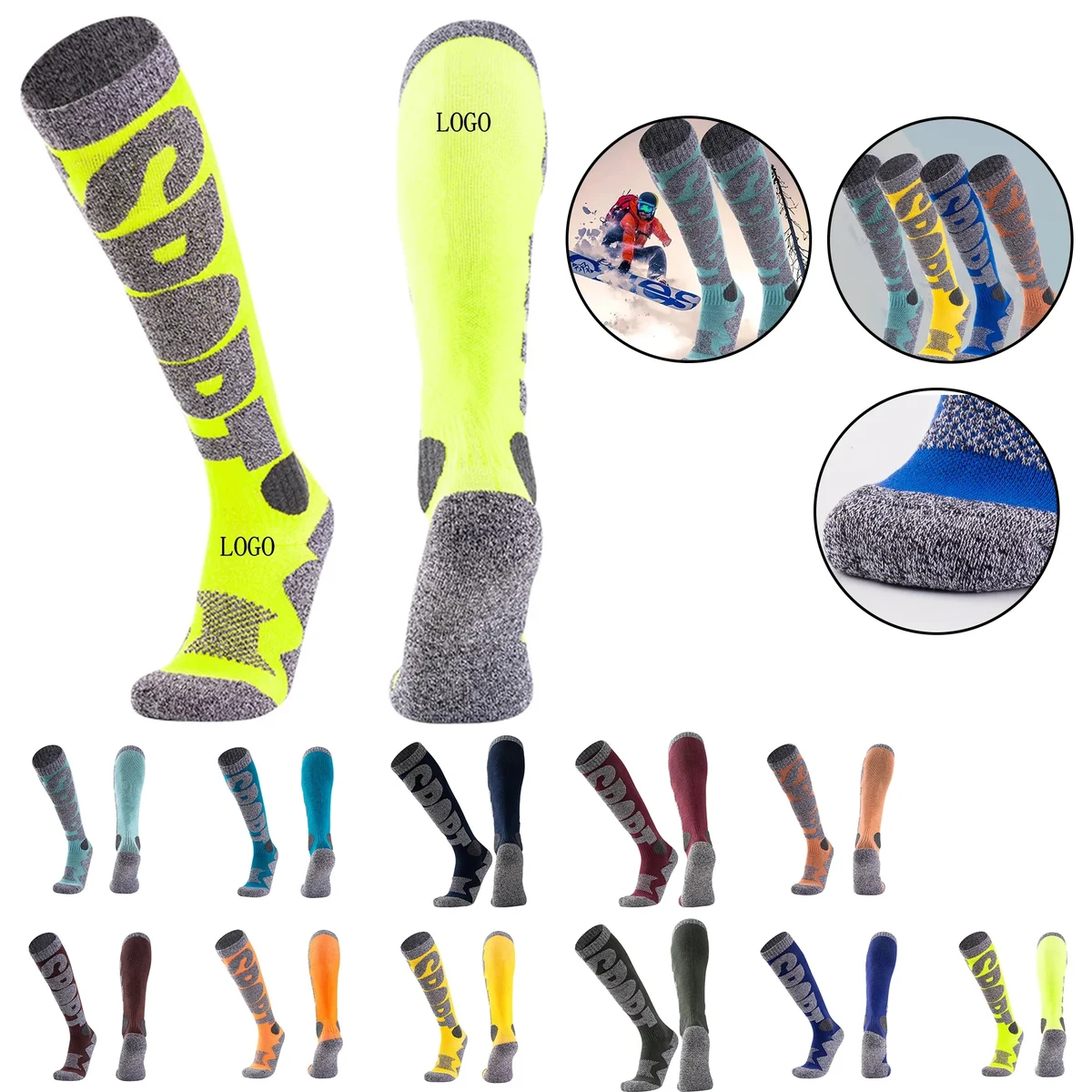 Ski Socks 1