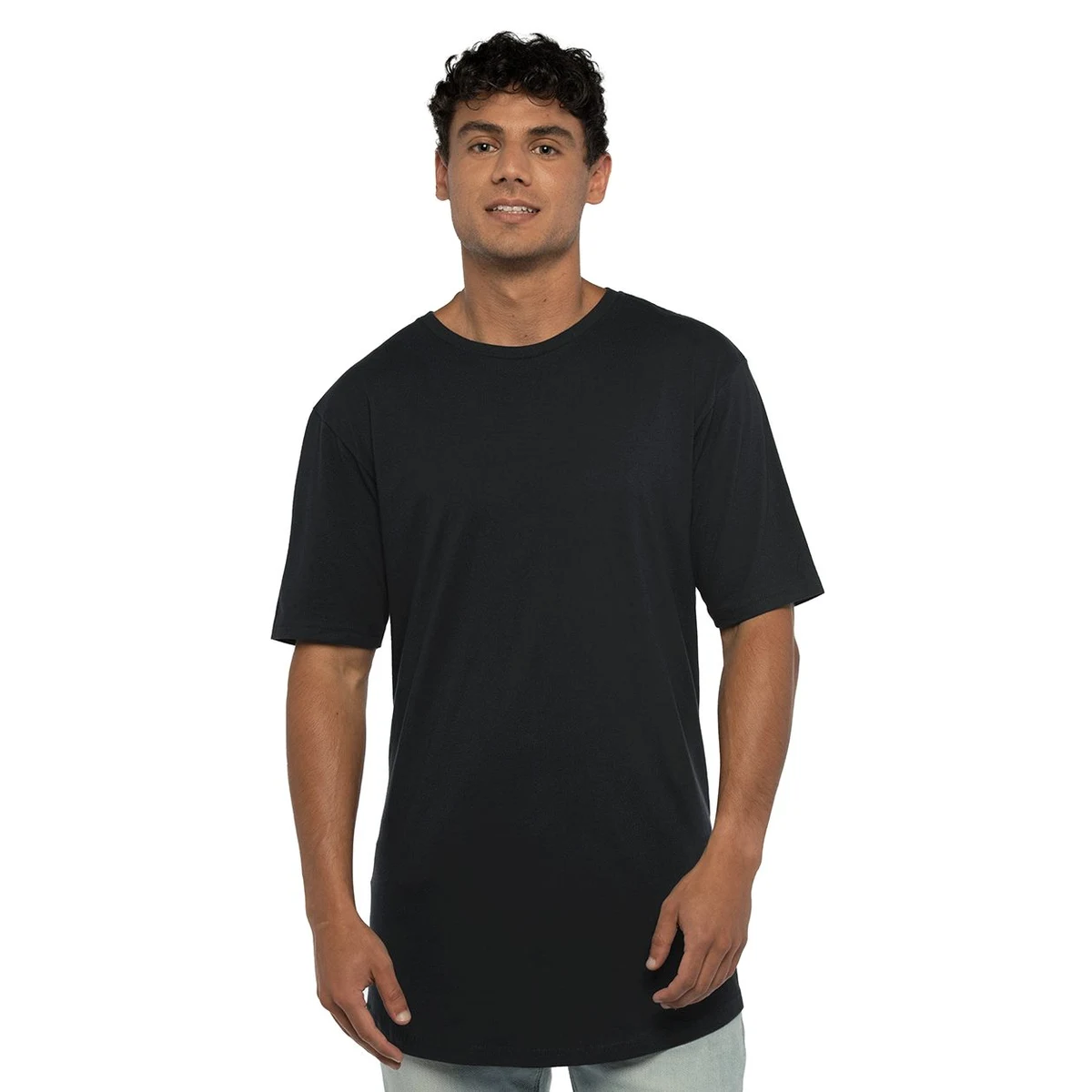 Unisex Cotton Long Body Tee - 3602 1