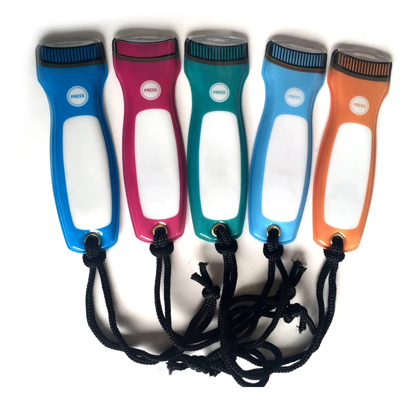 Magnetic Flat LED Flashlight with Wrist Strap Fridge Magnet 1