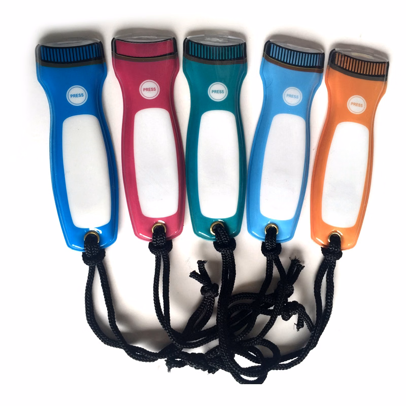 Magnetic Flat LED Flashlight with Wrist Strap Fridge Magnet