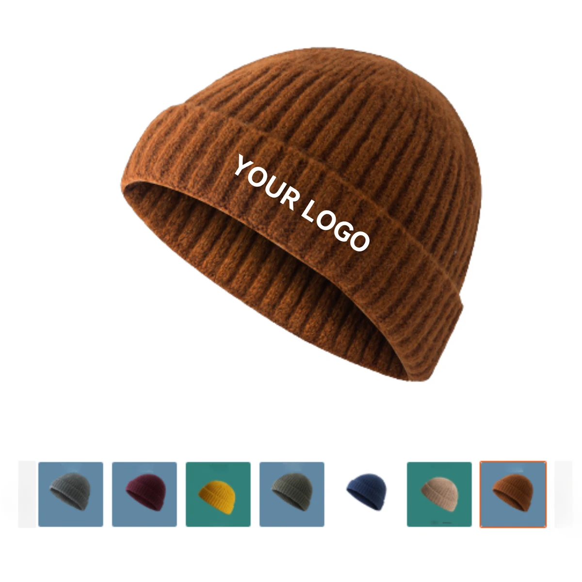 Versatile Ultra-Elastic Knitted Hat for All Sizes 1