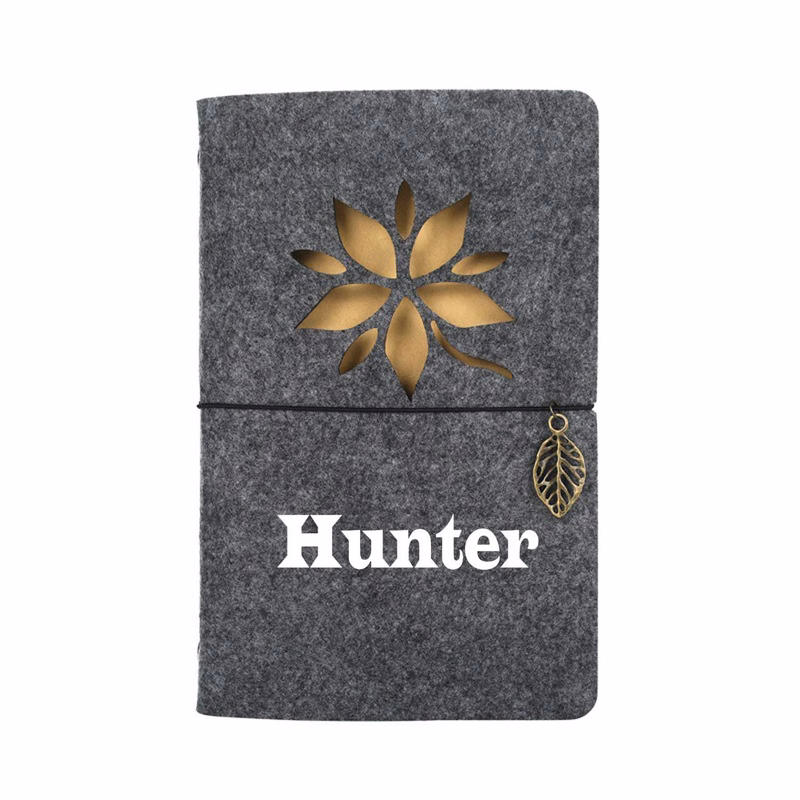 A5 Notebook W/ Flower Ring Binder