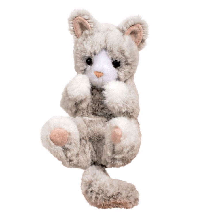 Lil' Baby Gray Kitten Stuffed Animal