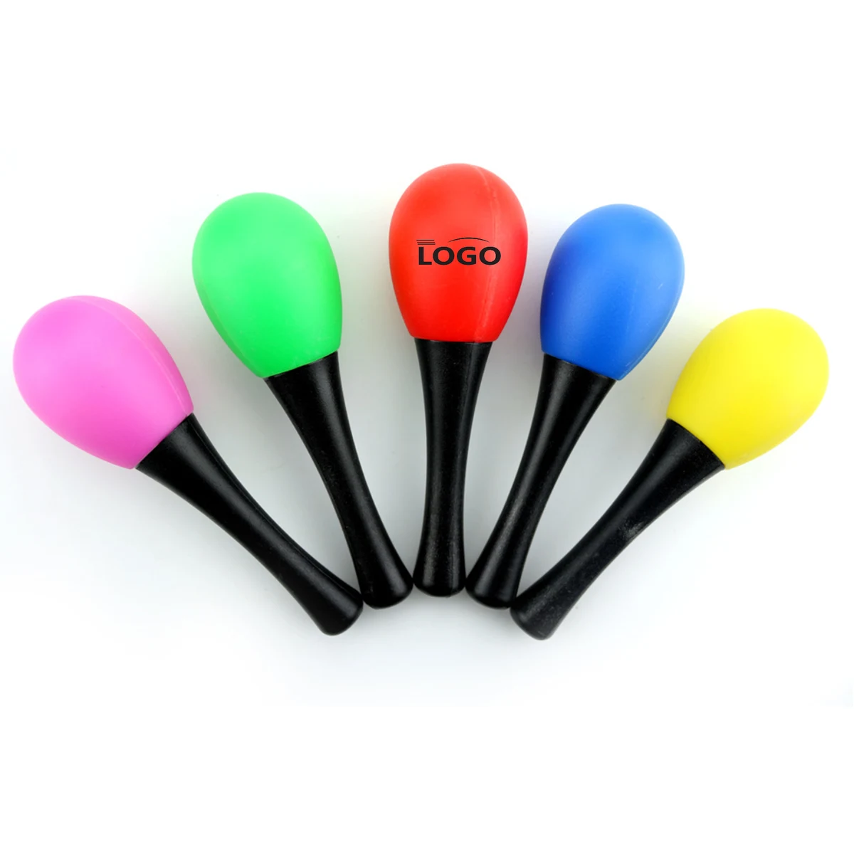 Plastic Egg Maracas Handle 1