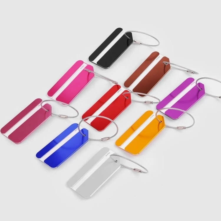 Metal Luggage Bag Tag 1