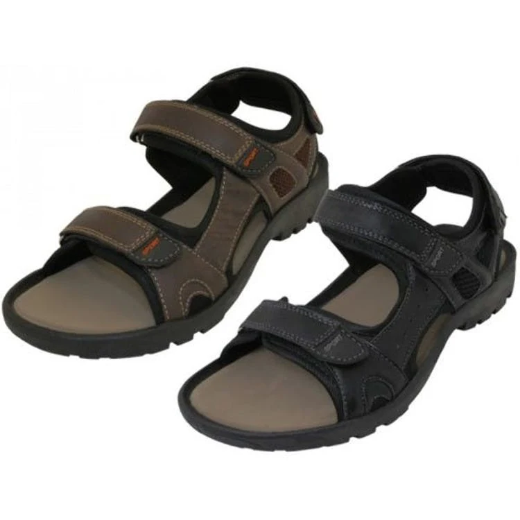 Men's Double Strap Sandals - 2 Colors Size 7-13 1