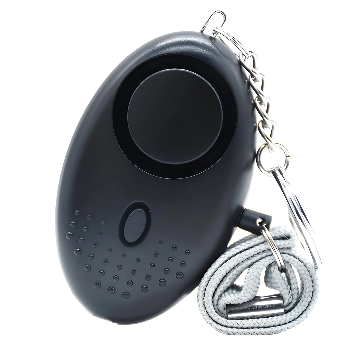 Compact LED Flashlight and Emergency Alarm Keychain 1