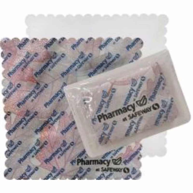 Sublimated 6x6 Cleaning Cloth with Vinyl Pouch