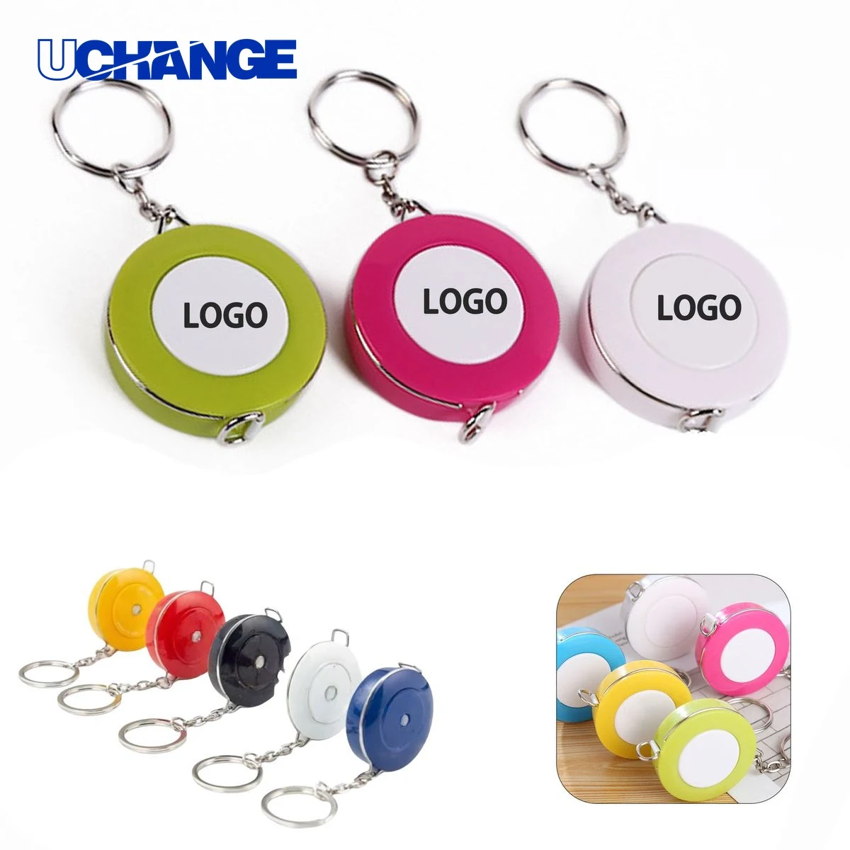 Retractable 60 Inch Tape Measure Keychain Tool 1