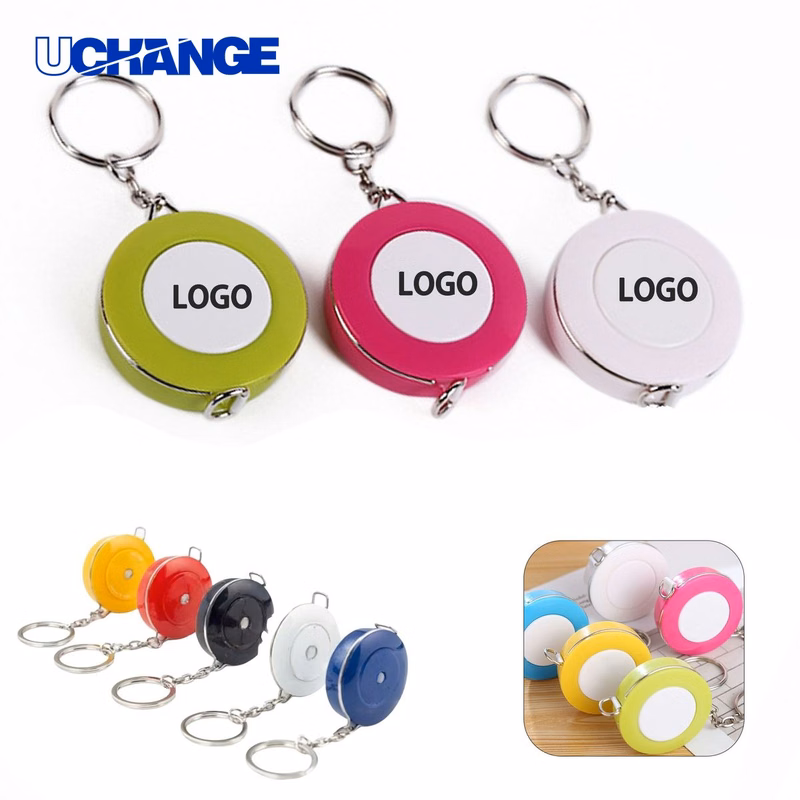 Retractable 60 Inch Tape Measure Keychain Tool