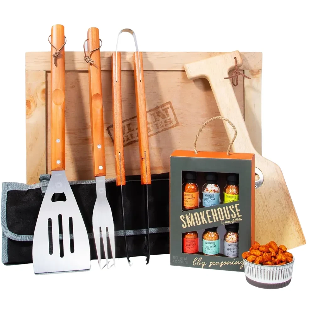 3-Piece Grilling Tool Set Crate 1