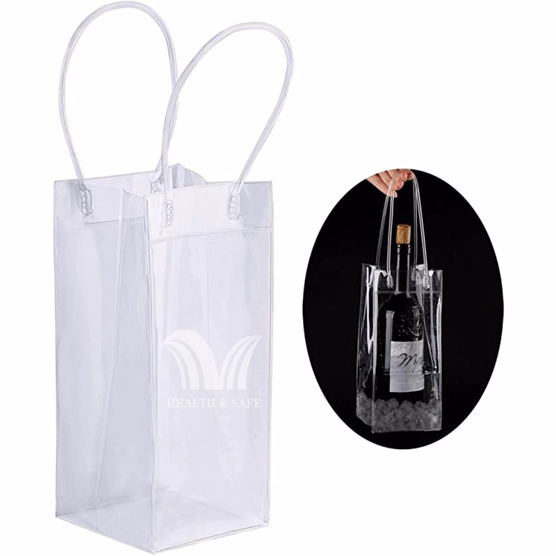 Champagne Wine Clear Bag w/ Handle
