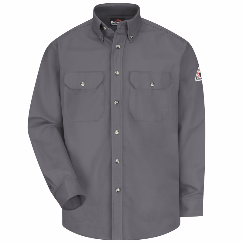 Bulwark® Men's Midweight FR Dress Uniform Shirt