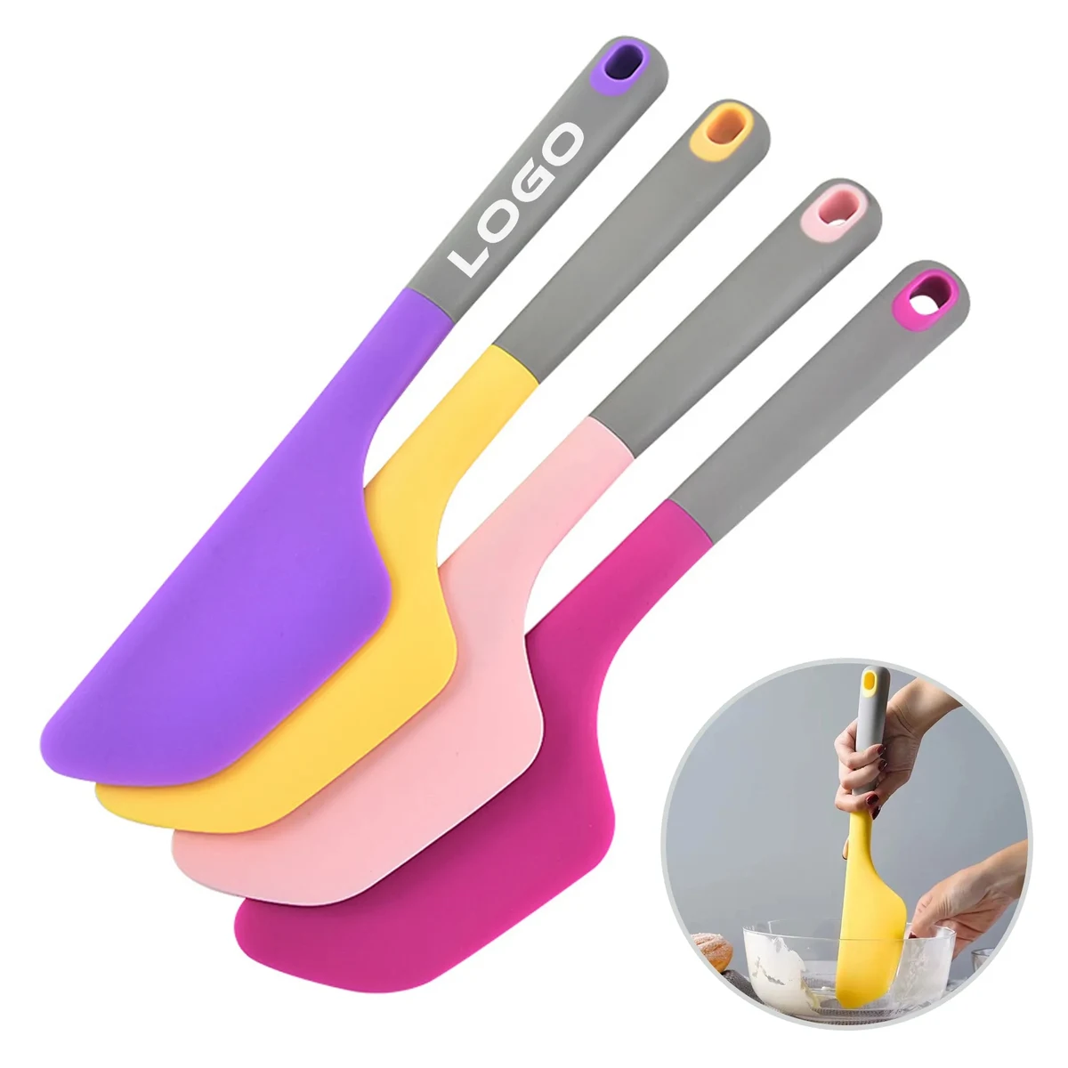 Large Silicone Baking Spatula 1