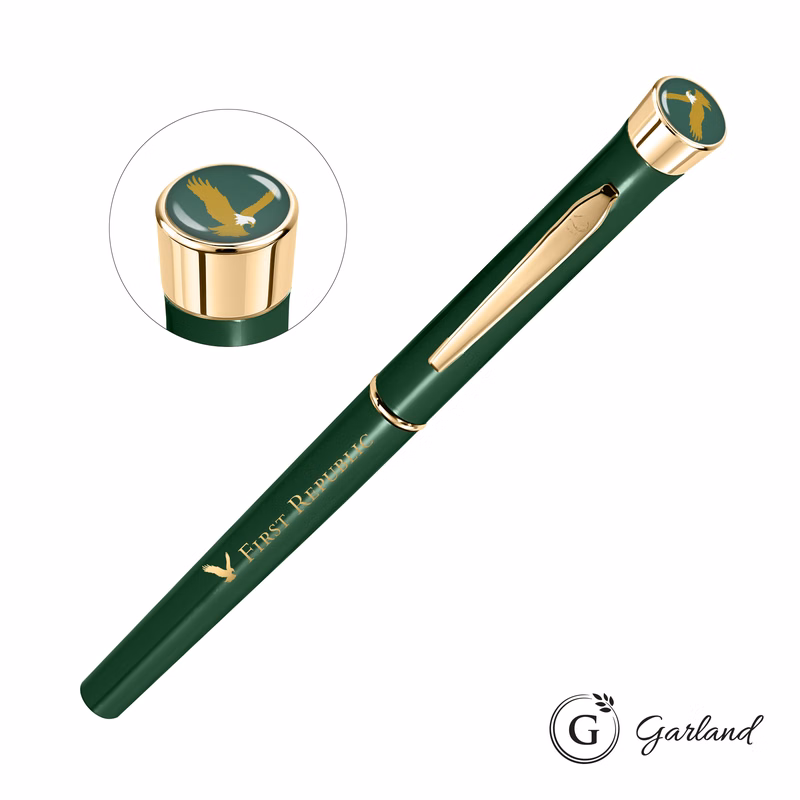 Garland® Color Custom Rollerball Pen - Gold Accent