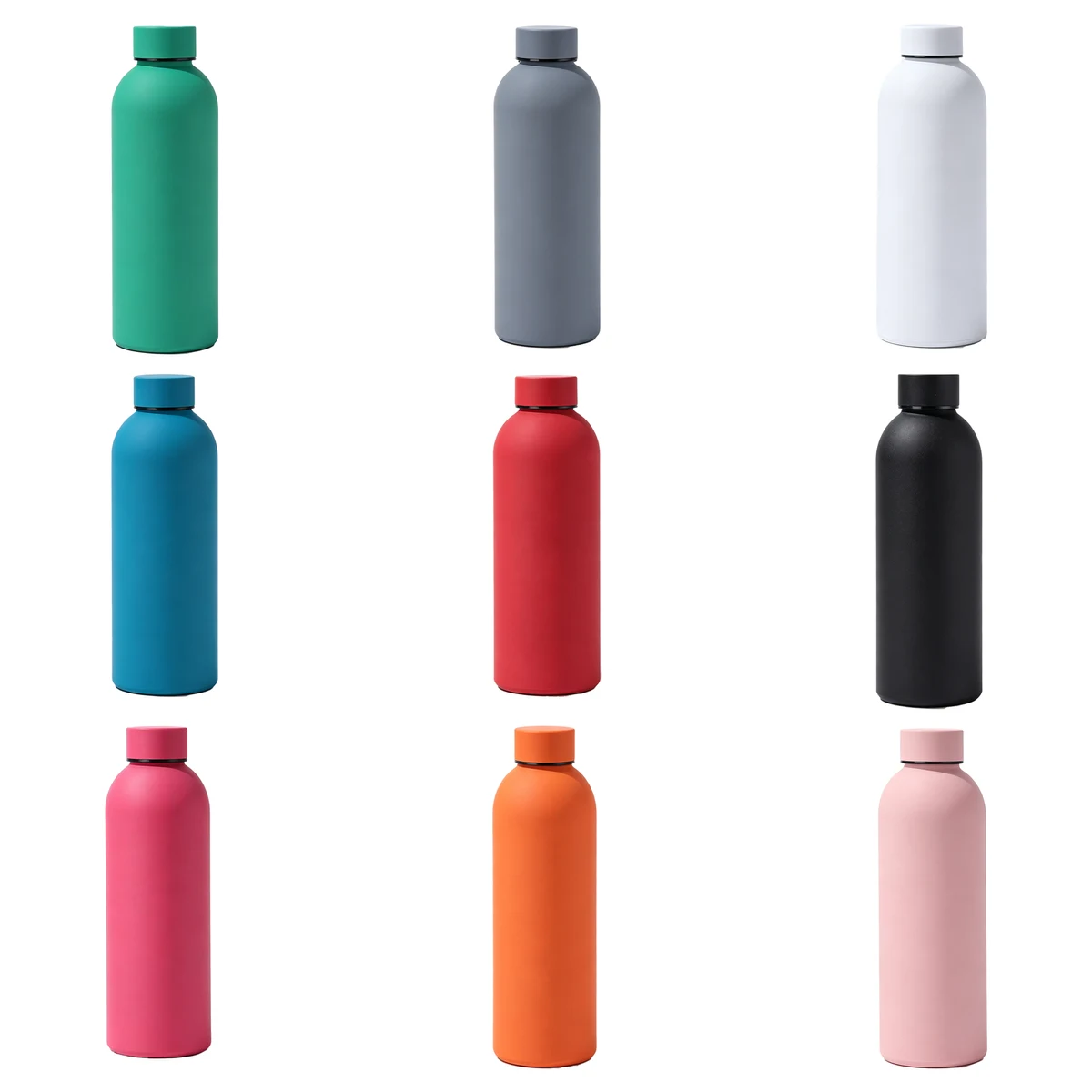 Fashion Stainless Steel Insulated Water Bottle, custom water bottle with logo imprint 1