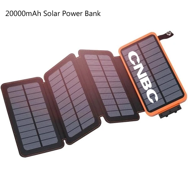 Outdoor High Capacity 20000mAh Waterproof Solar Charger 1