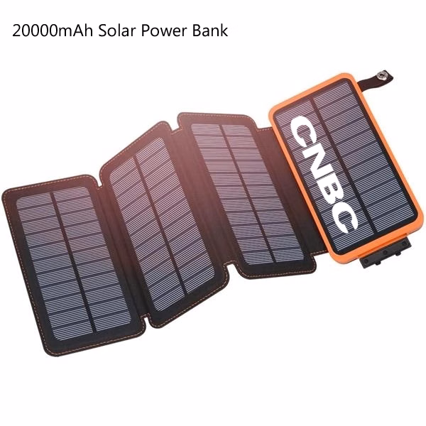 Outdoor High Capacity 20000mAh Waterproof Solar Charger