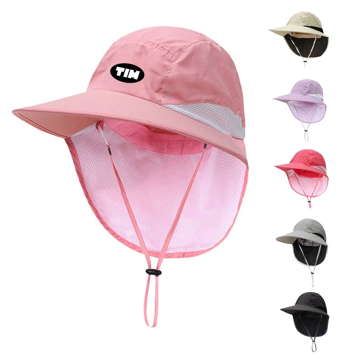 Sun Hats With Neck Flap 1