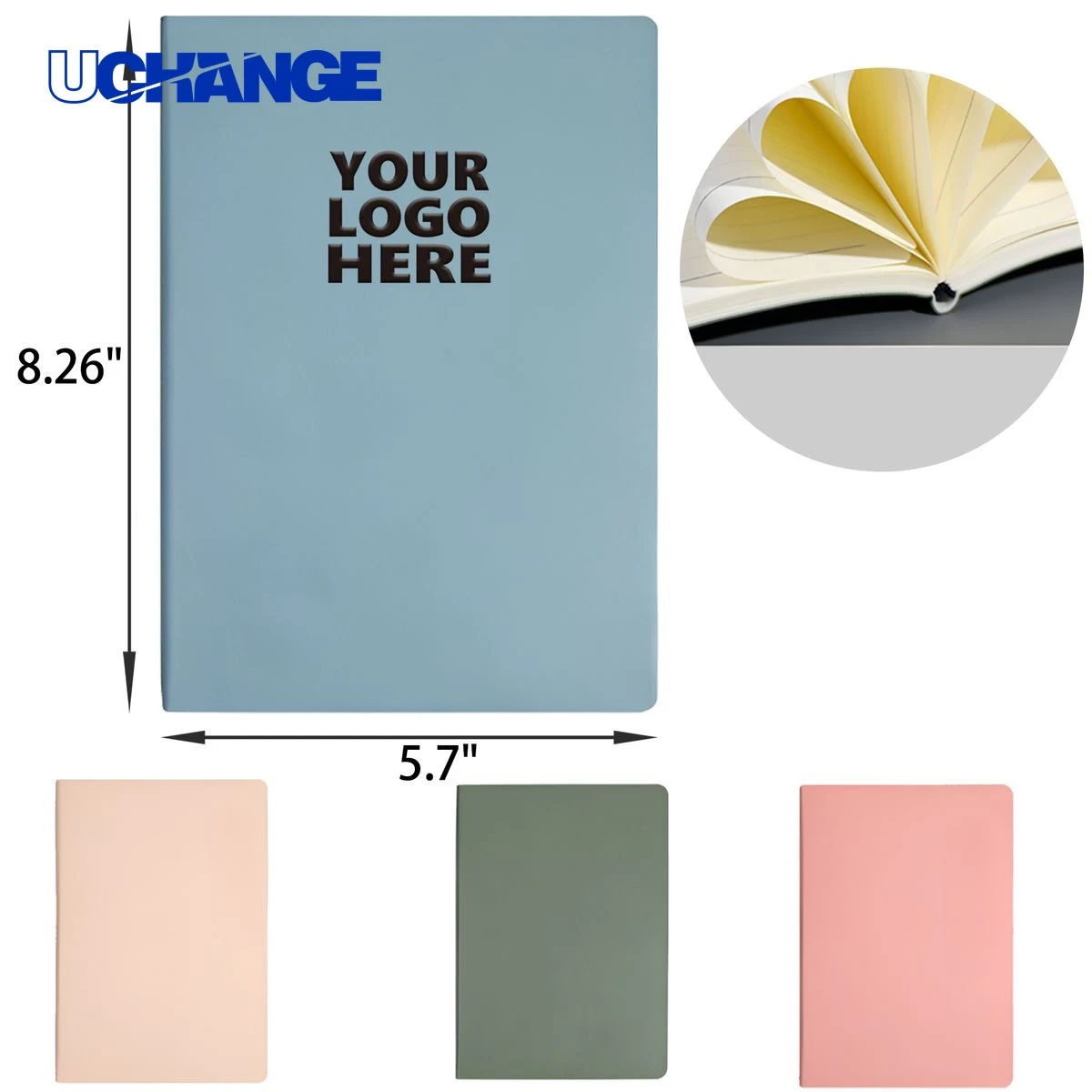 A5 Smooth Leather Notebook Journal for Professionals 1